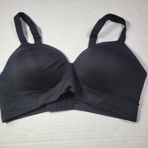 Truekind Black Supportive Comfort Wireless Shaping Bra #10210 Size XL